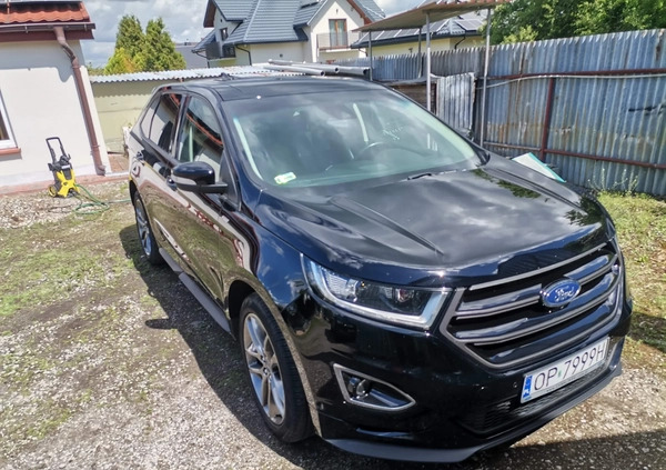 Ford EDGE cena 83500 przebieg: 194637, rok produkcji 2017 z Lublin małe 497